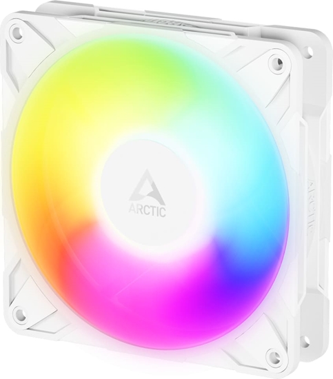 Изображение Arctic Freezer P12 Pro Reverse A-RGB (White) Datora korpusam Ventilators 12 cm Balts 1 pcs