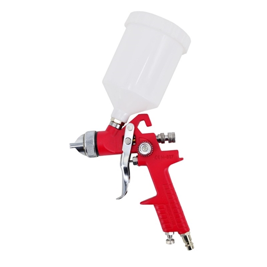 Изображение AWTools HVLP H-827 Pistolet lakierniczy z górnym zbiornikiem 600ml 1,4mm (AW10017)