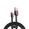 Изображение Baseus Baseus Cafule USB-A / Lightning 2.4A QC 3.0 cable 1 m - black and red