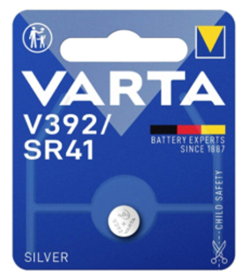 Изображение Baterija Varta 392 SR41 1Pack