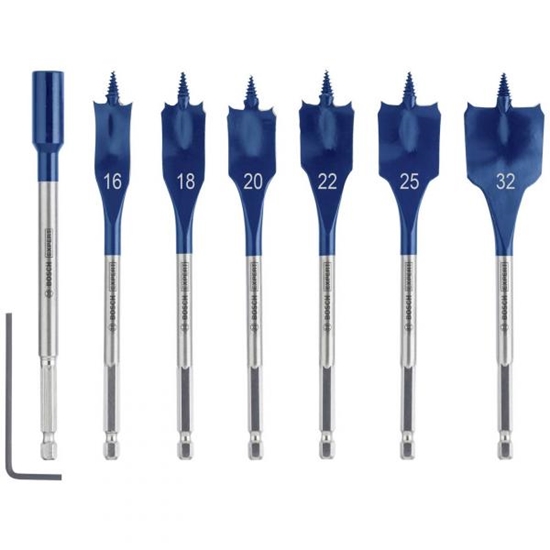 Picture of Bosch 2 608 900 334 drill bit Spade drill bit 7 pc(s)