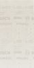 Picture of Bosch Bosch Expert M480 mesh sanding sheet 80 x 133mm, K180 (10 pieces, for orbital sanders)