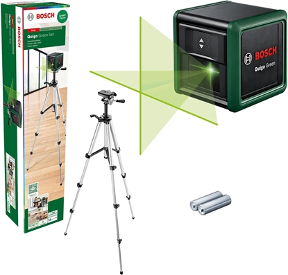 Изображение Bosch BOSCH LASER QUIGO GREEN SET +STATYW 1,1m