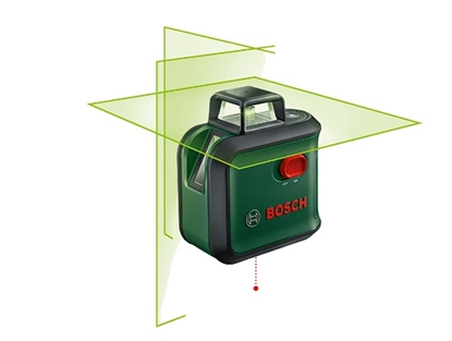 Attēls no Bosch BOSCH.LASER ADVANCED LEVEL 360 UNI GREEN