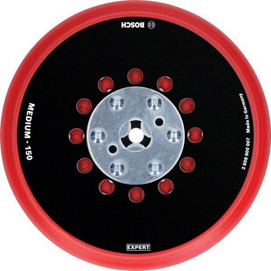 Picture of Bosch EXPERT Multihole Backing Pad 150mm, medium, M8+5/16