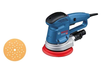 Attēls no Bosch GEX 34-150 Cardboard Box Random Orbit Sander