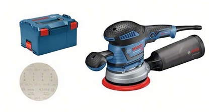 Picture of Bosch GEX 40-150 PROFESSIONAL Disc sander 12000 RPM 24000 OPM Black, Blue, Grey, Red 400 W