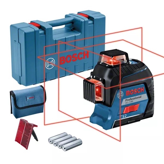 Picture of Bosch GLL 3-80 Professional Line level 30 m 630 - 650 nm (< 10 mW)