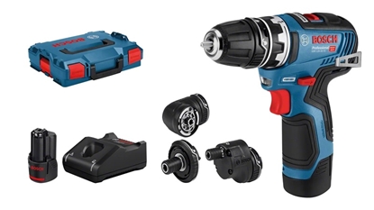 Attēls no Bosch GSR 12V-35 FC Flexi Clic Cordless Drill Driver