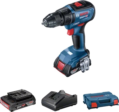 Attēls no Bosch GSR 18V-50 1800 RPM Black, Blue