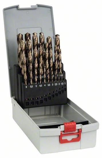 Изображение Bosch metal drill set HSS-Co w. Box 25 pcs  1,0-13,0 mm