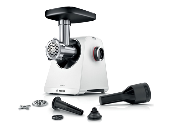 Picture of Bosch MFWS607W Meat mincer, Power 2100 W, White