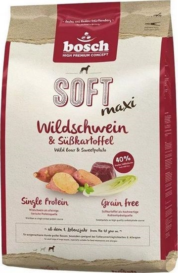 Изображение Bosch Petfood Plus Bosch Soft Maxi Wodny Bawó & Bataty 1kg