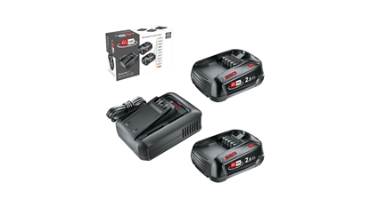 Изображение Bosch Starter-Set 18V 2x 2,5AH Akku + Ladegerät
