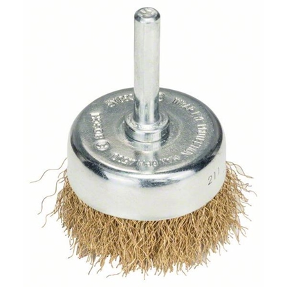 Attēls no Bosch Wire Cup Brushes, Crimped Wire, Brass-Coated