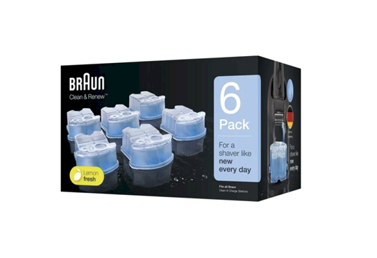 Picture of Braun CCR6 Clean&Charge Cartridge Refill 6 Pack