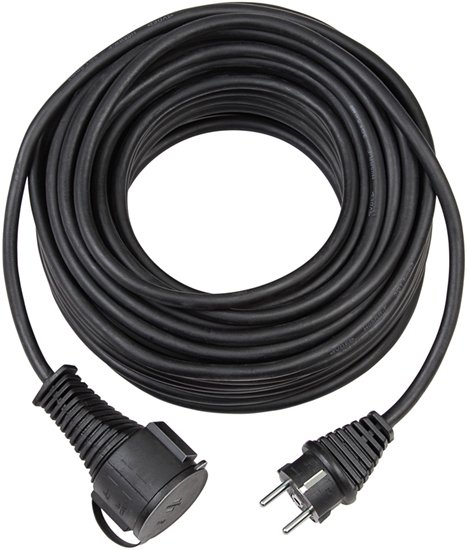 Picture of Brennenstuhl extension cable 25m H05 RR-F3G1,5 black