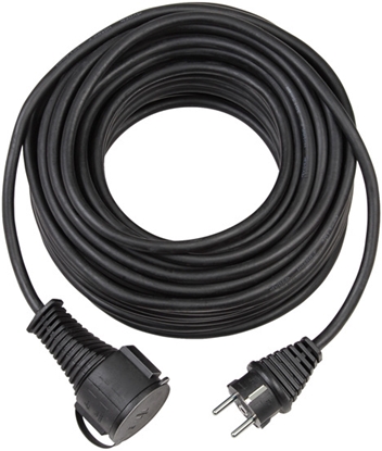 Attēls no Brennenstuhl Extension Cable Rubber IP44 5m black