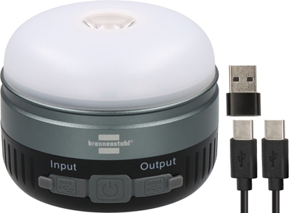 Attēls no Brennenstuhl Rechargeable Solar LED Outdoor Light GL 400 AS