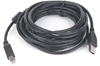 Изображение USB 2.0 A-plug B-plug 3 m (10 ft) cable with ferrite core | Cablexpert