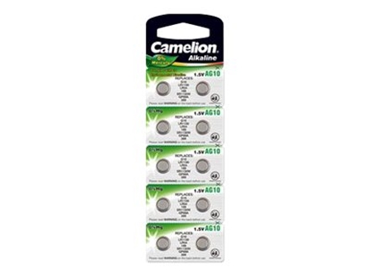 Изображение Camelion | AG10/LR54/LR1130/389 | Alkaline Buttoncell | 10 pc(s)