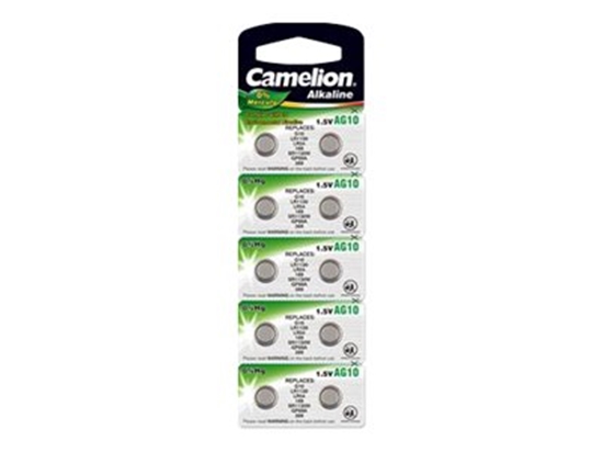 Изображение Camelion | AG10/LR54/LR1130/389 | Alkaline Buttoncell | 10 pc(s)