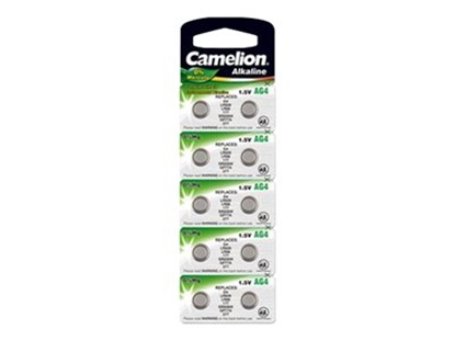 Изображение Camelion | AG4/LR66/LR626/377 | Alkaline Buttoncell | 10 pc(s)