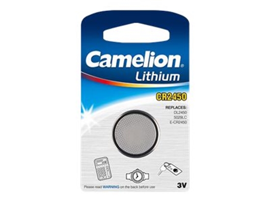 Picture of Camelion | CR2450-BP1 | CR2450 | Lithium | 1 pc(s)