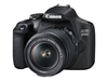 Picture of Canon EOS 2000D + EF-S 18-55mm f/3.5-5.6 IS II SLR Camera Kit 24.1 MP CMOS 6000 x 4000 pixels Black