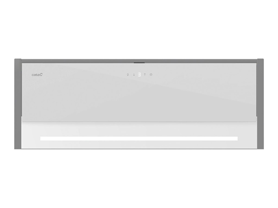 Picture of CATA | Hood | RENOVA PURE AIR MNV90 GWH | Canopy | Width 90 cm | Mechanical control | LED | Stainless steel