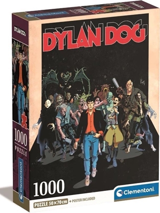 Picture of Clementoni CLE puzzle 1000 Compact Dylan Dog 39818