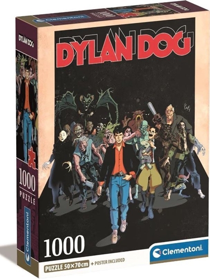Picture of Clementoni CLE puzzle 1000 Compact Dylan Dog 39818