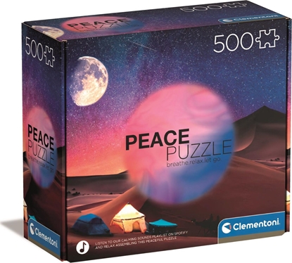 Изображение Clementoni CLE puzzle 500 PeaceCol.Starry Night Dream 35527