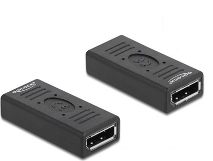 Picture of Delock DisplayPort 1.2 Adapter female to female Gender Changer with pin 20
