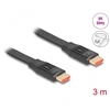 Изображение Delock High Speed HDMI Flat Ribbon Cable 48 Gbps 8K 60 Hz 3 m