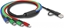 Picture of Delock USB Charging Cable 4 in 1 USB Type-A + USB-C™ to Lightning™ / Micro USB / 2 x USB Type-C™ 1.20 m
