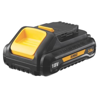 Attēls no Dewalt akumulator 18V 3,0Ah Li-Ion (DCB187-XJ)