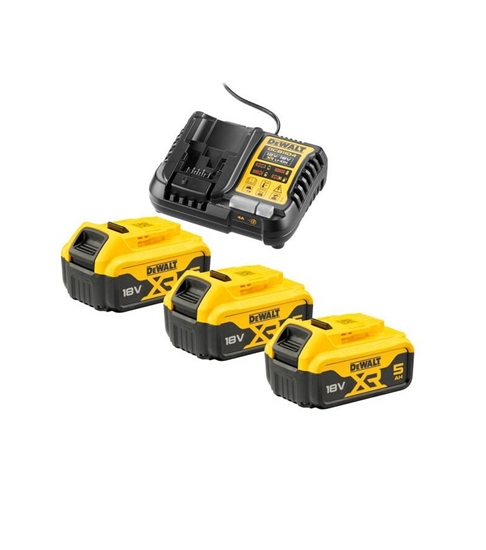 Изображение DeWalt DCB1104P3-QW 3x 18V 5Ah Battery Set