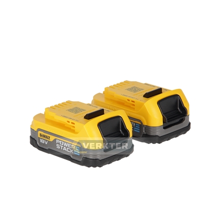 Attēls no DeWalt DCBP034E2-XJ Powerstack 2x 18V 1,7Ah Battery Set