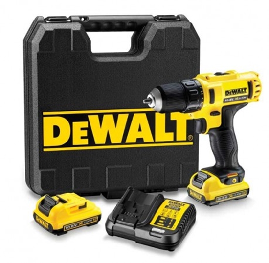 Picture of DeWalt DCD710D2-QW 10,8V 2x 2 Ah Cordless Drill Driver + Case