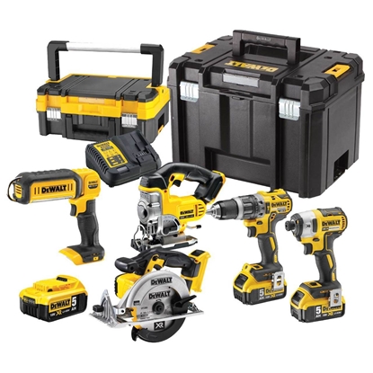 Изображение DeWalt DCK551P3T-QW Cordless Tool Kit