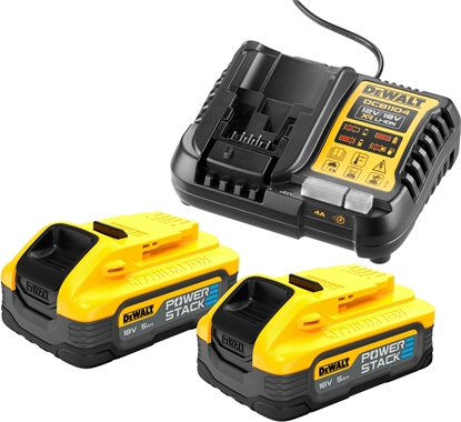 Attēls no Dewalt DEWALT ADOWARKA DCB1104 +2x5,0Ah POWERSTACK DCB1104H2
