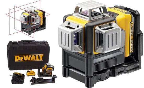 Изображение Dewalt Laser paszczyznowy DCE089D1R czerwony 20 m