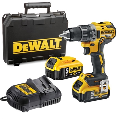 Изображение DEWALT Spinner-Drill | DCD791P2-QW | 18 V | 2x5 Ah | Lithium-Ion (Li-Ion)