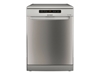 Picture of Dishwasher | D2F HD624 AS | Free standing | Width 60 cm | Number of place settings 14 | Number of programs 9 | Energy efficiency class E | Display | Silver