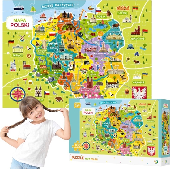 Picture of Dodo Puzzle Mapa Polski