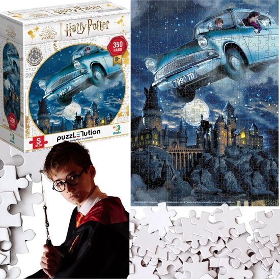 Picture of Dodo Puzzle Z Motywem "Harry Potter" - "Latajcy Ford Anglia" 350 Elementów 8+