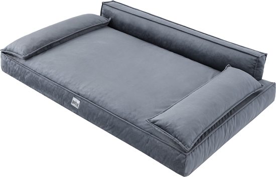 Picture of DOGGY XXL LEGOWISKO CHAMPION GRAFIT VELVET