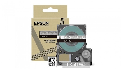 Attēls no Epson LK-4TWJ Black, Transparent