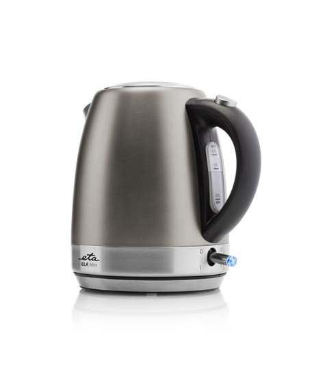 Изображение ETA | Kettle | Ela mini ETA859990040 | Standard | 2100 W | 1.2 L | Stainless steel | 360° rotational base | Grey